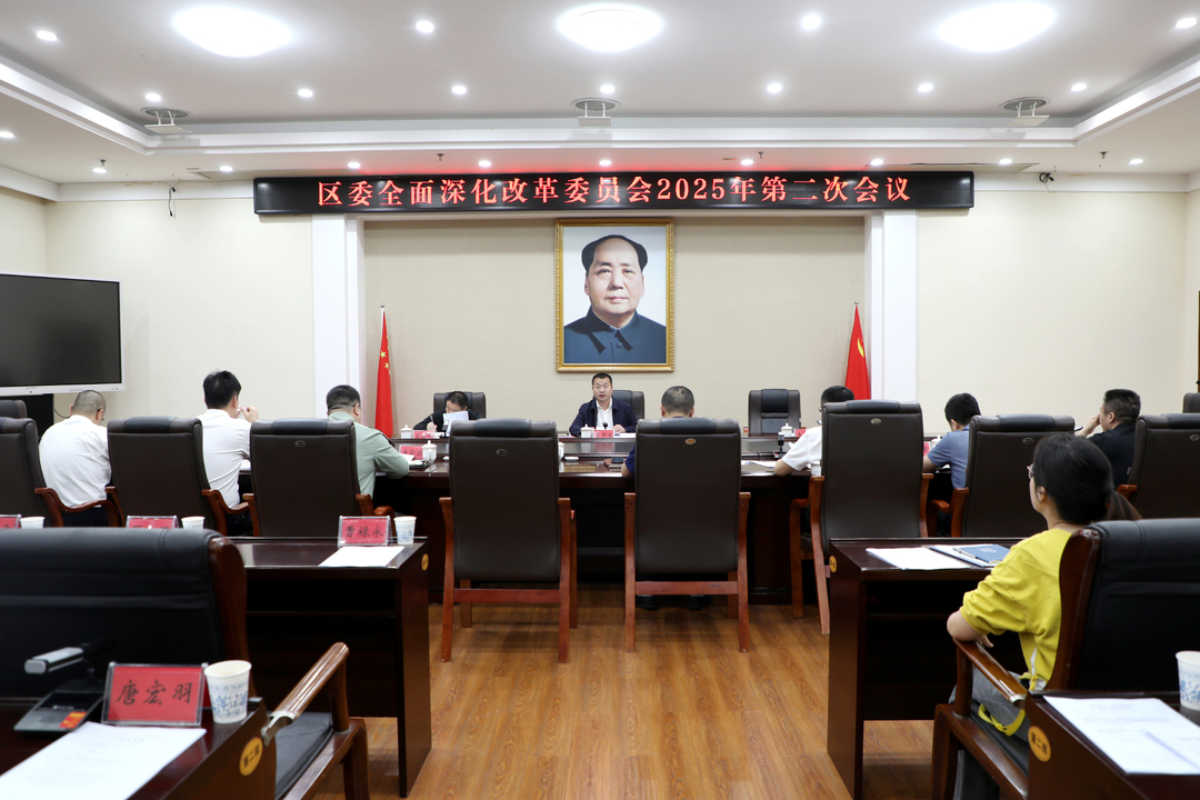 蒸湘区委全面深化改革委员会2025年第二次会议召开