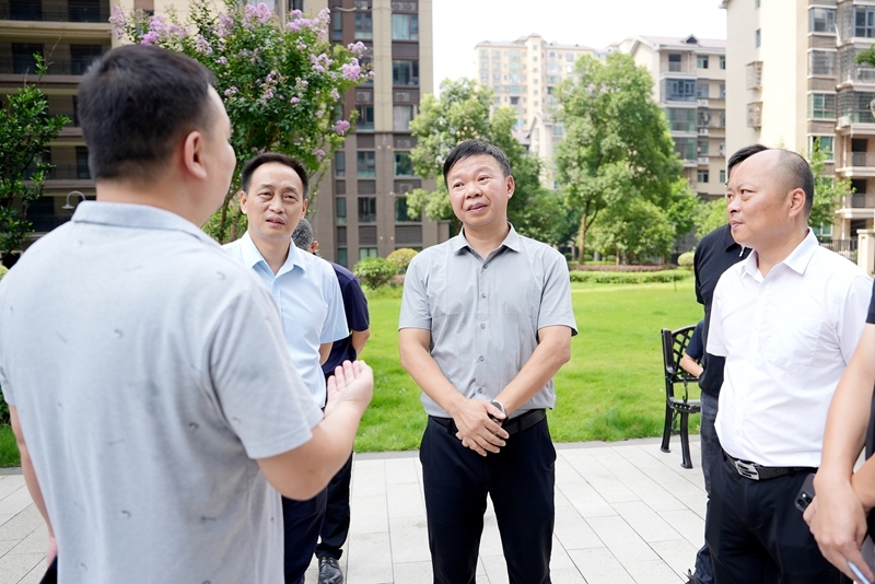 区人大常委会开展全区“保交楼”专项视察