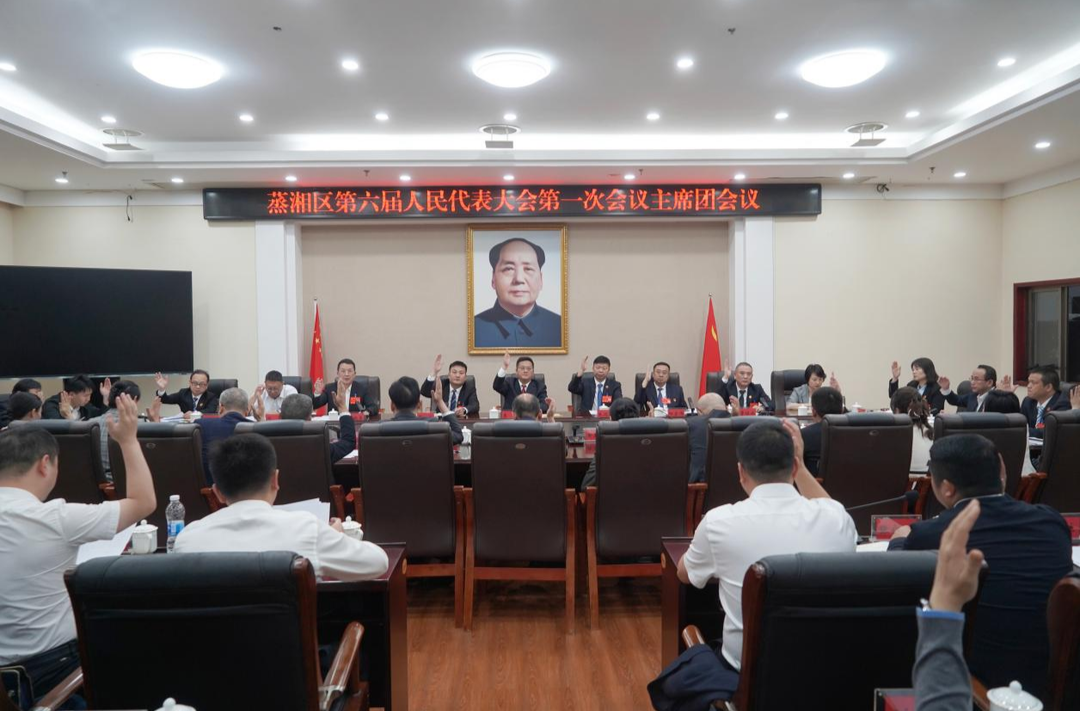 直击两会现场 | 区六届人大一次会议举行  主席团第三次会议